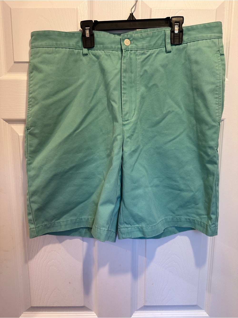 Vineyard Vines Men’s Flat Front Shorts in Mint Green - Picture 7 of 7